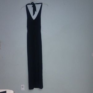 Women's long Black maxi dress